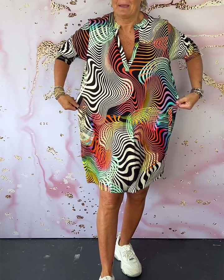 Levoire | Robe Imprimée Colorée
