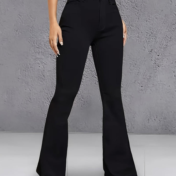 Levoire | Jean En Denim Large Et Haut Noir