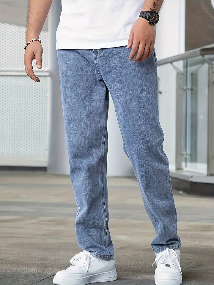 Levoire | Pantalons Droits Décontractés En Mélange De Coton