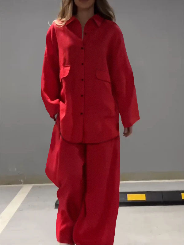 Levoire | Vêtements De Détente Satz Rot