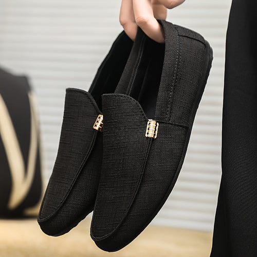 Levoire | Mélange Sans Cuir Chaussures Loafers En Tissu Respirant