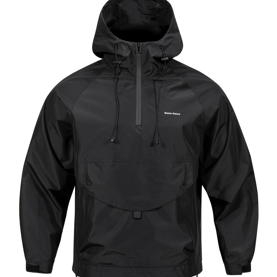 Levoire | Veste D'Été Respirante Avec Motif Naturel Noir XXXL(56-58)