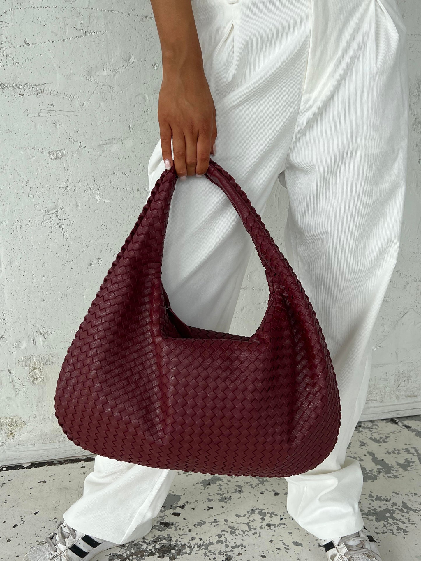 Levoire | Sac Tissé Chic - Parfait Pour Toutes Les Occasions Rot