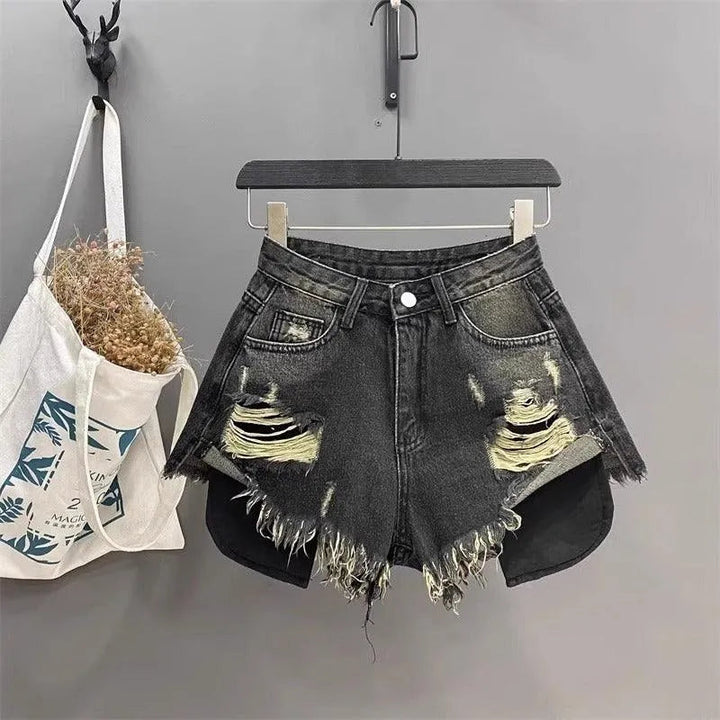 Levoire | Jeans avec couture brute effilochée et brossée