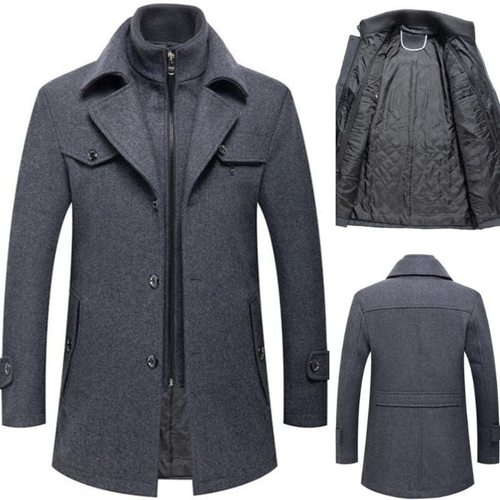 Levoire | Veste Dain Élegante Pour Hommes