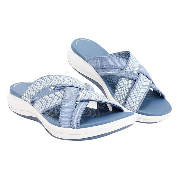 Levoire | Douces pantoufles pour femmes Bleu