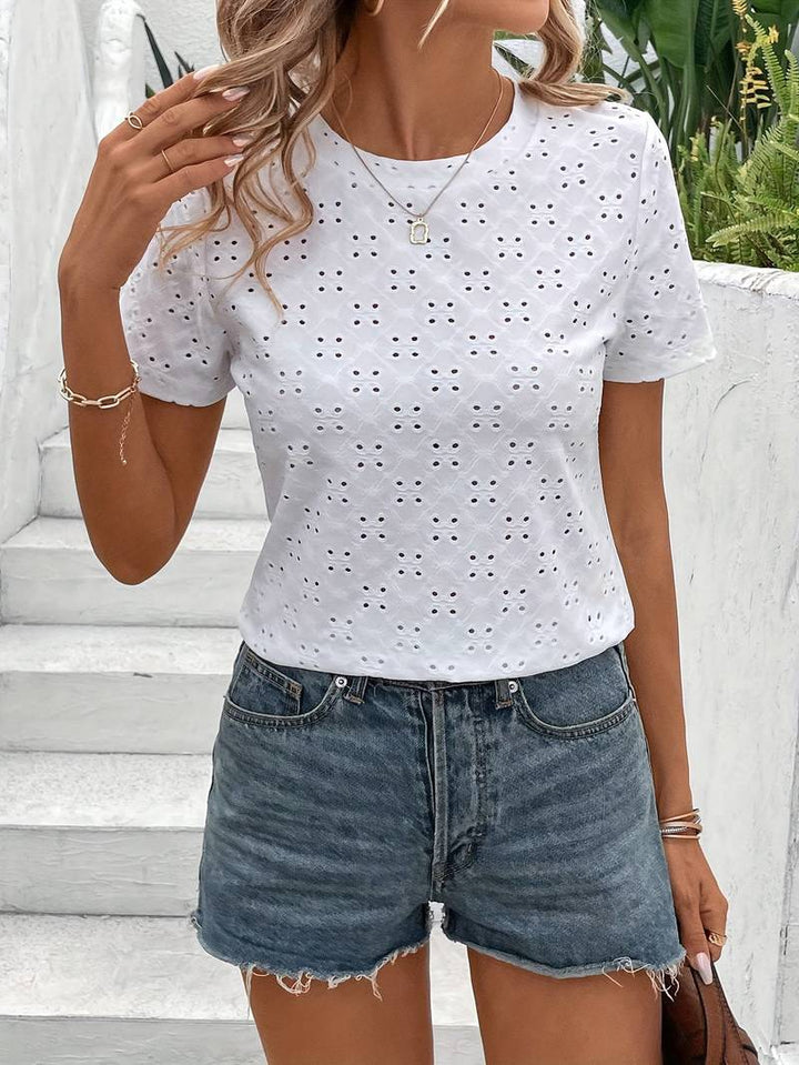 Levoire | T-Shirt Décontracté À Manches Courtes