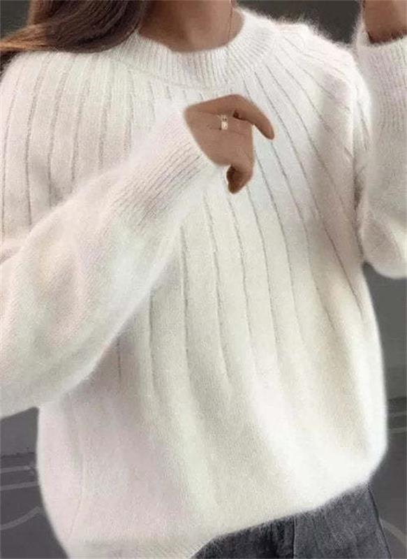 Levoire | Pull En Tricot Doux Blanc