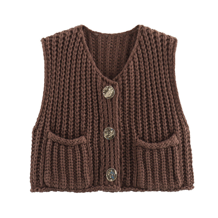 Levoire | Pull À Col Rond Pour Femmes Braun