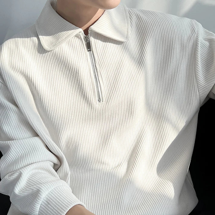 Levoire | Pull Moderne Pour Homme Avec Fermeture Éclair