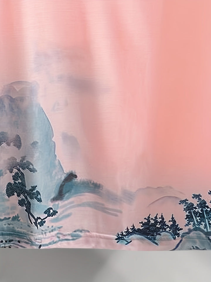 Levoire | T-Shirt Pour Hommes Avec Image De Paysage
