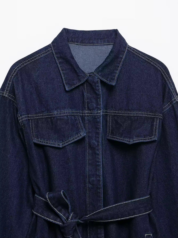 Levoire | Veste En Denim Satz Classic Chic & Pantalon