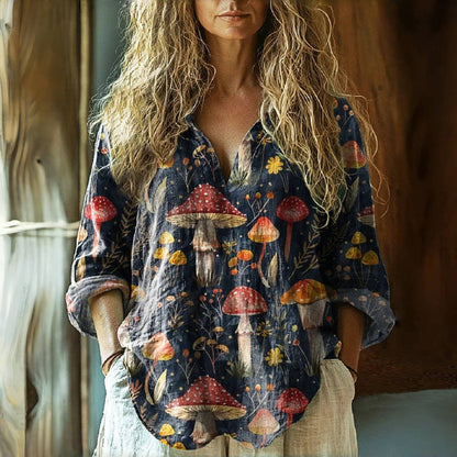 Levoire | À Imprimé Champignon Vintage