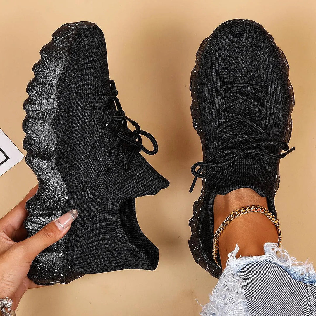 Levoire | Chaussures pour femmes en tissu respirant Noir