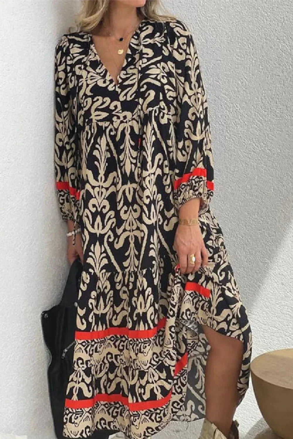 Levoire | Robe femme à manches longues Noir