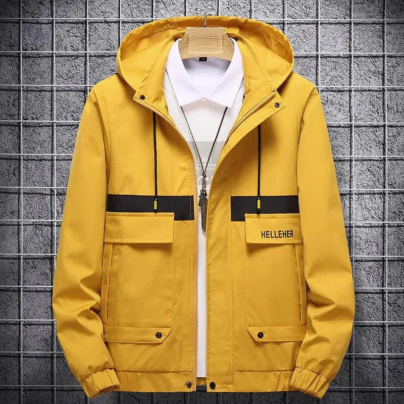 Levoire | Veste de loisir pour homme Jaune