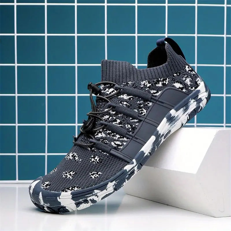 Levoire | Chaussures avec Confort Respirant et Semelle Antidérapante pour Tous les Jours Gris foncé