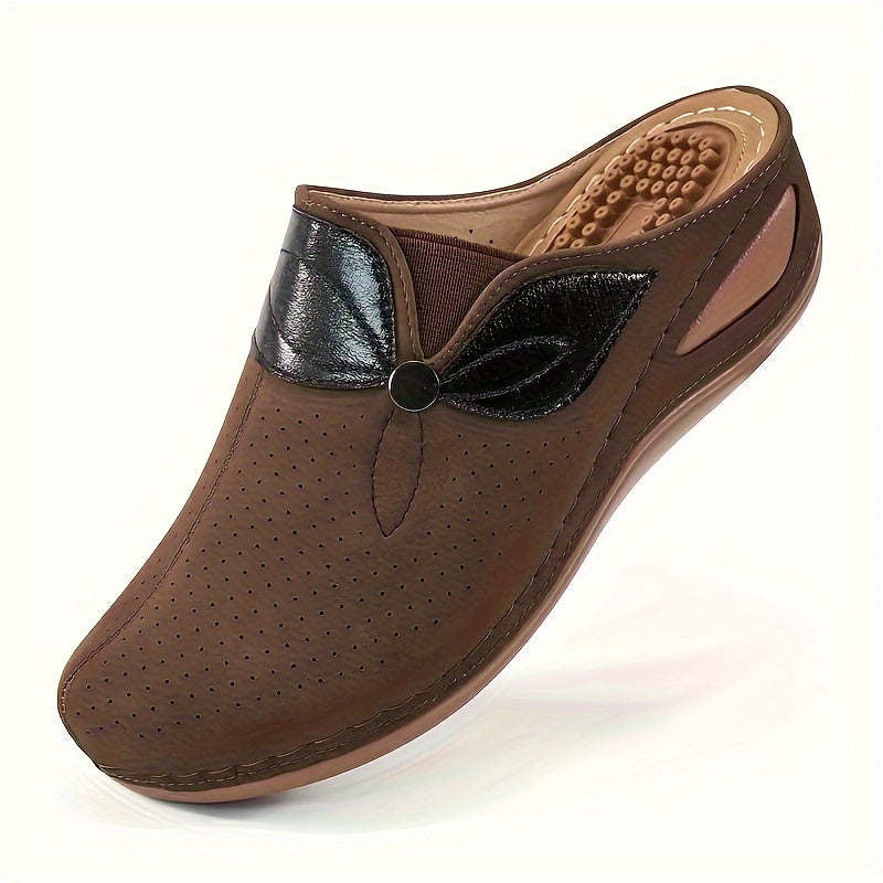 Levoire | Chaussures Pour Femmes Avec Une Semelle Élastique Confortable Et Un Talon Haut Couleur du café