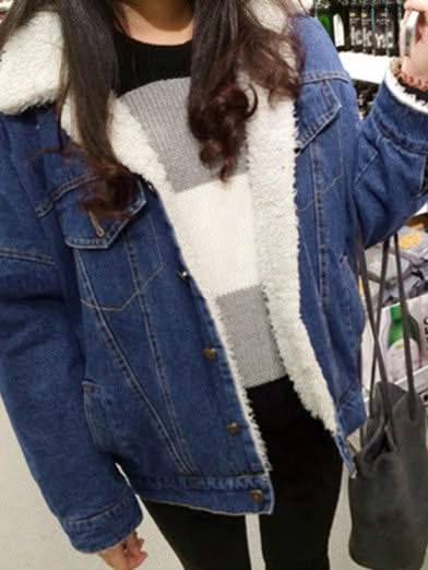 Levoire | Denimu Épais, Doublé En Polaire Pour Femmes