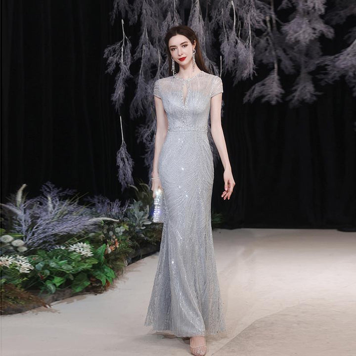 Levoire | Robe de cocktail de mariée Argent