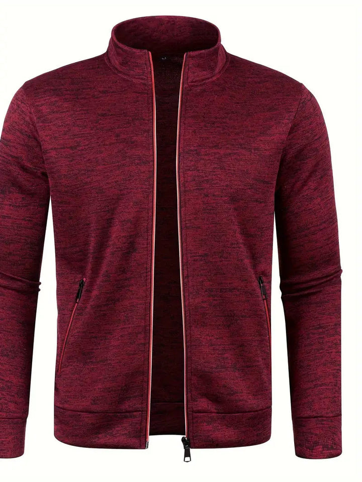 Levoire | Veste ajustée à manches longues avec fermeture éclair Rot