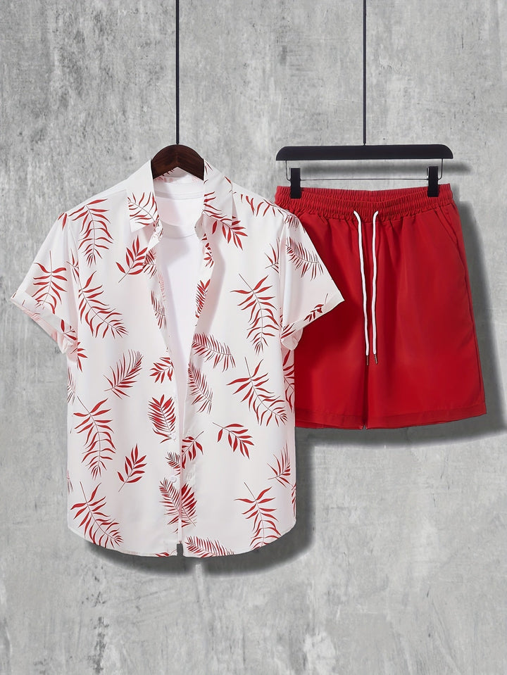 Levoire | Motifs Tropicaux Hommes Ensemble