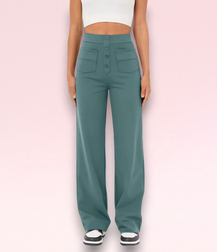 Levoire | Pantalon Élastique À Séchage Rapide Vert