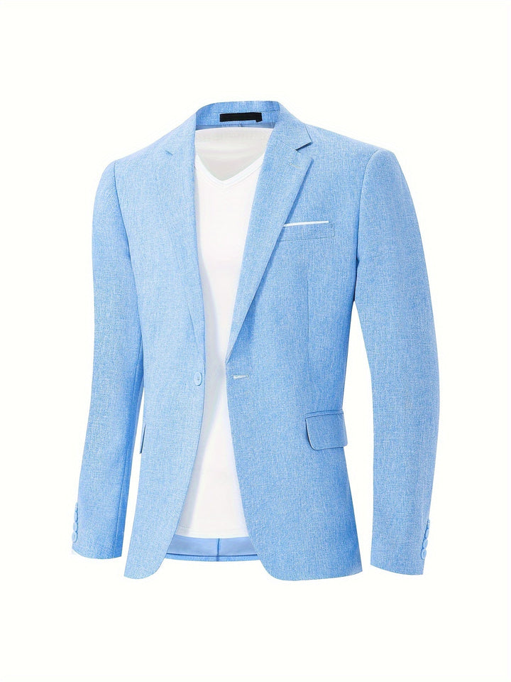 Levoire | Veste De Bureau Classique Bleu ciel