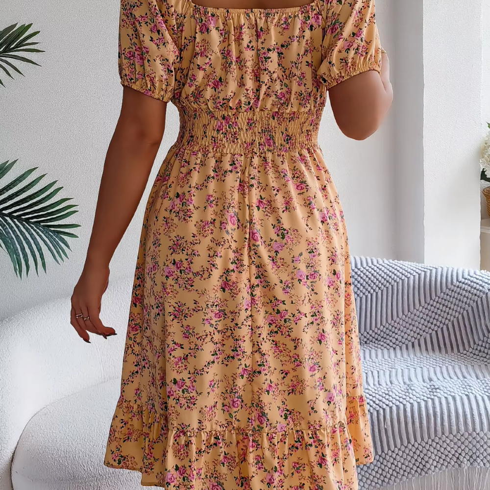 Levoire | Robe Florale Romantique Pour Le Printemps Et L'Été