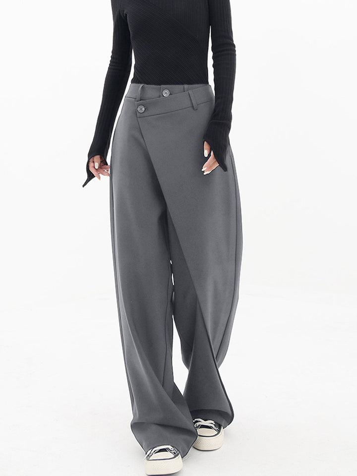 Levoire | Pantalon Asymétrique Gris