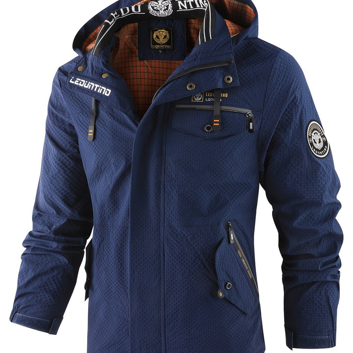 Levoire | Veste Pour Hommes Avec Capuche Protégée Des Intempéries Pour Toutes Les Conditions Météo