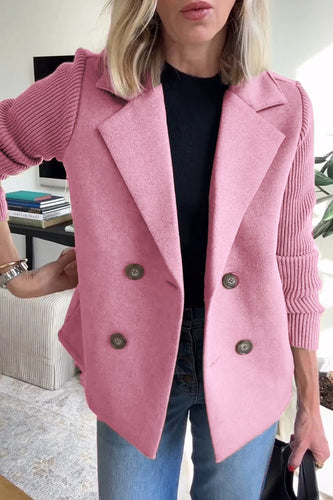 Levoire | Blazer Élégant Avec Des Manches Contrastées