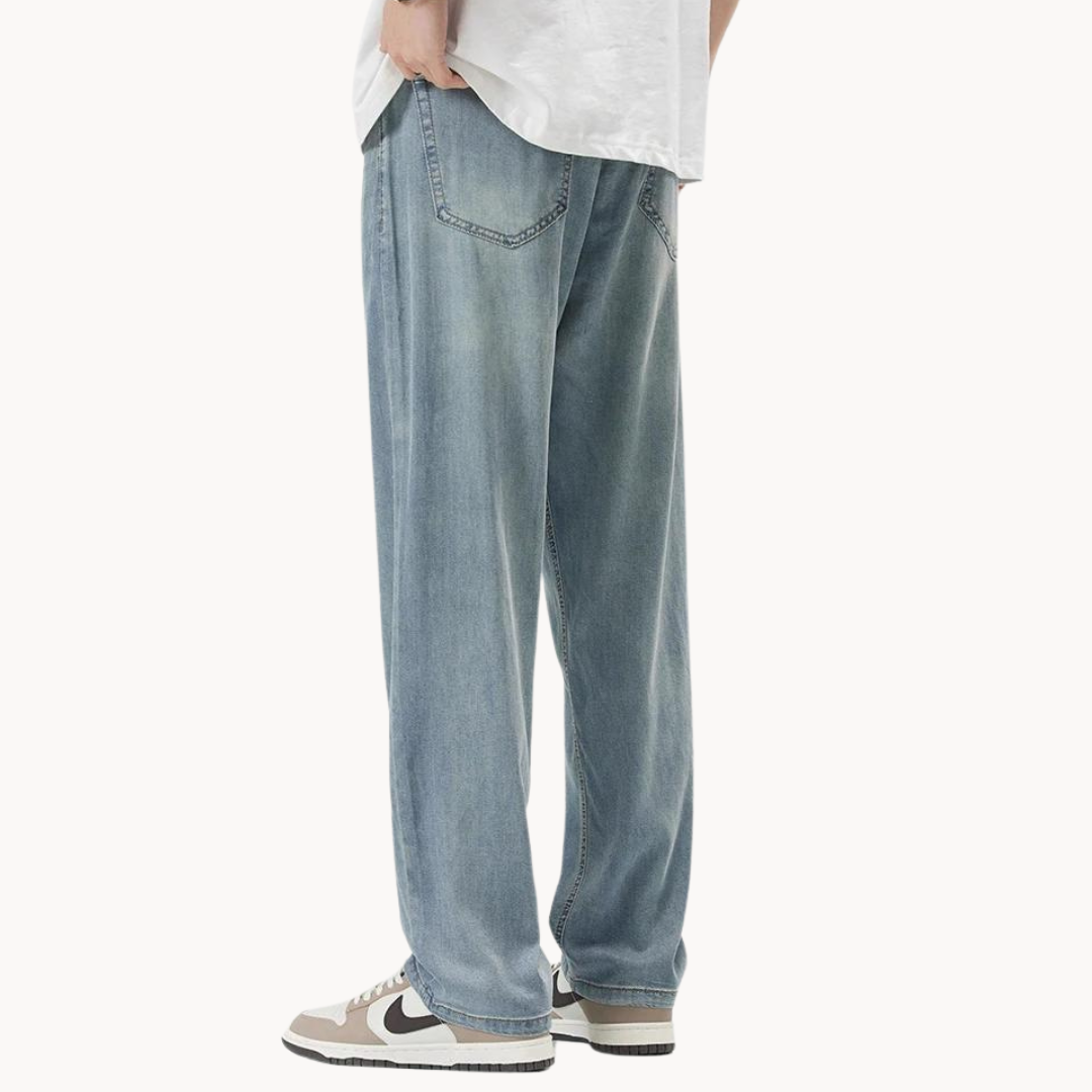 Levoire | Pantalons À Jambes Droites Léger Et Respirant Coupe Décontractée