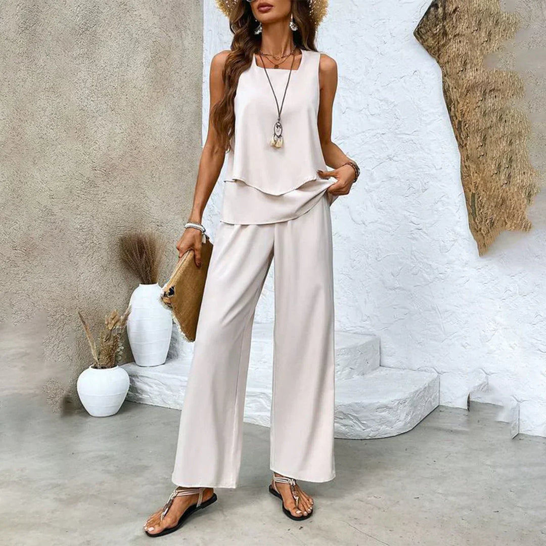 Levoire | Ensemble pratique en deux pièces Khaki