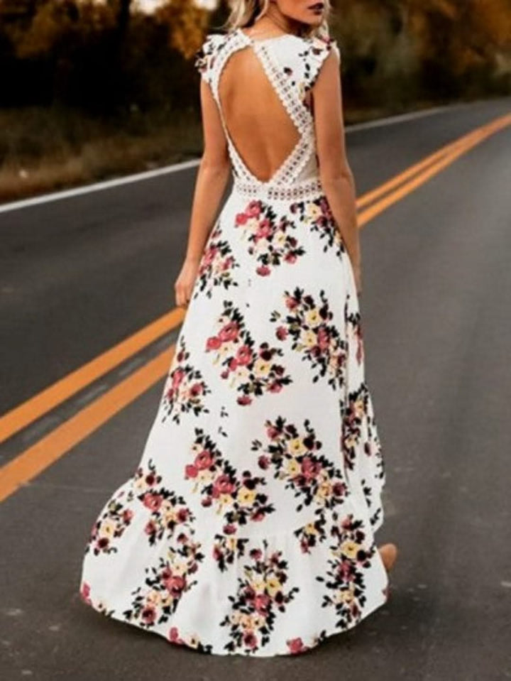 Levoire | Robe D'Été Femme Vaukko Sans Manches Pour La Plage Cocktails