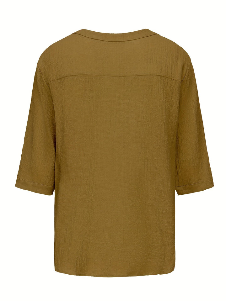 Levoire | T-Shirt V En Coton Respirant Pour Hommes