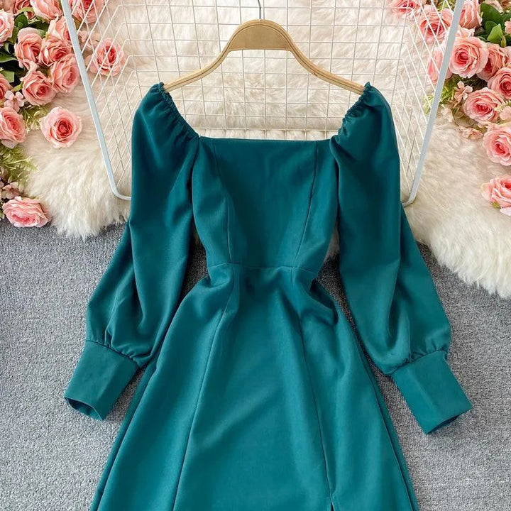 Levoire | Robe longue avec décolleté carré