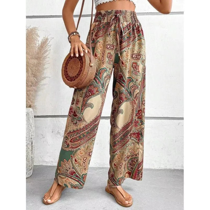 Levoire | Pantalons de plage décontractés pour femmes Khaki