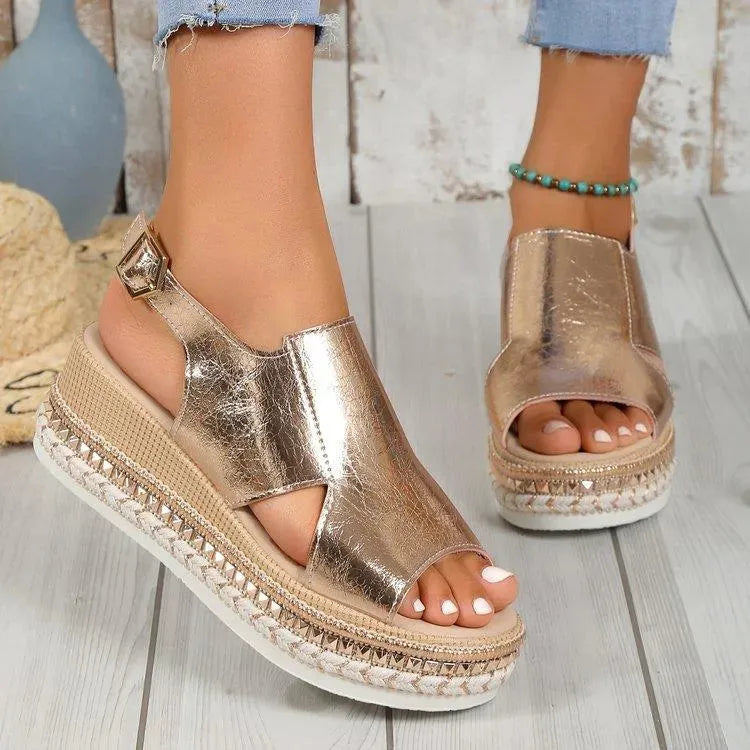 Levoire | sandales brillantes