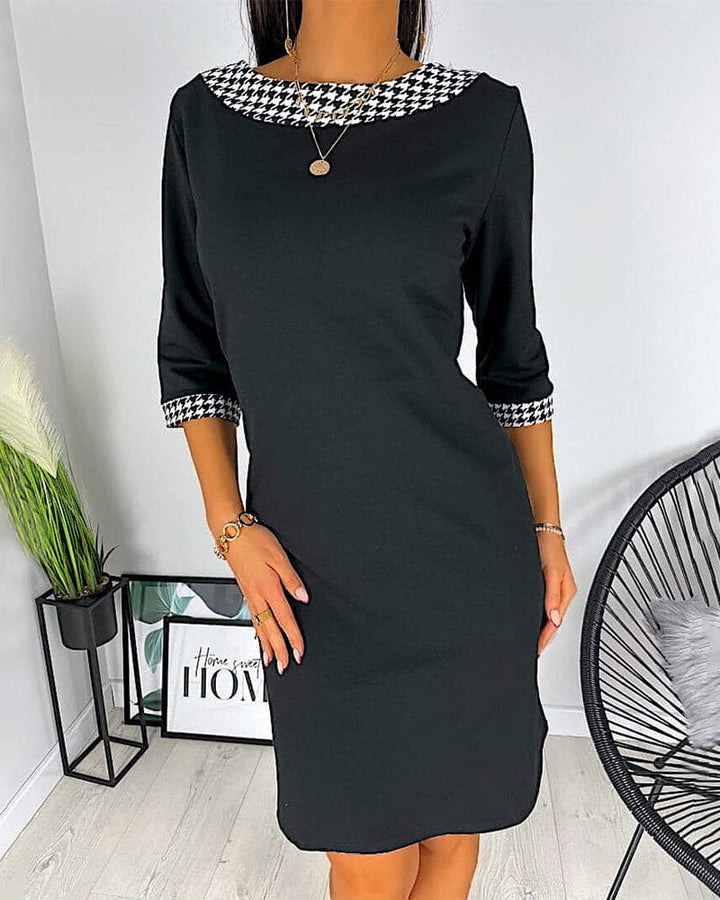 Levoire | Robe Simple Avec Col Rond