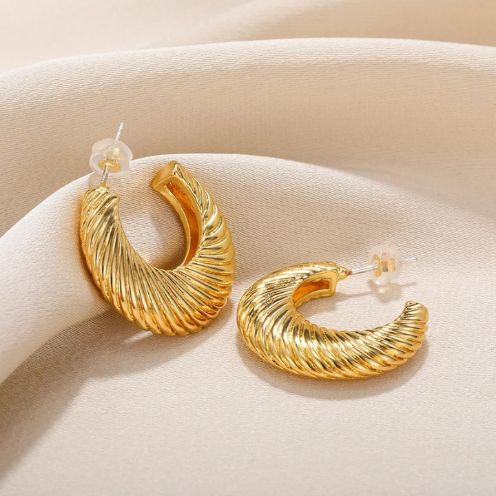 Levoire | Grandes Boucles D'Oreilles Torsadées