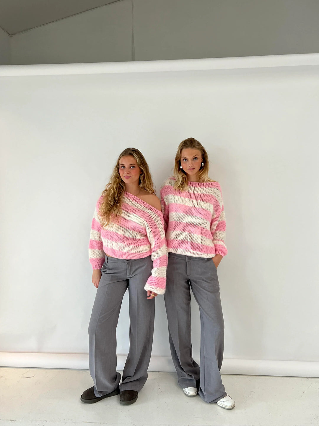 Levoire | Pull En Tricot Rayé