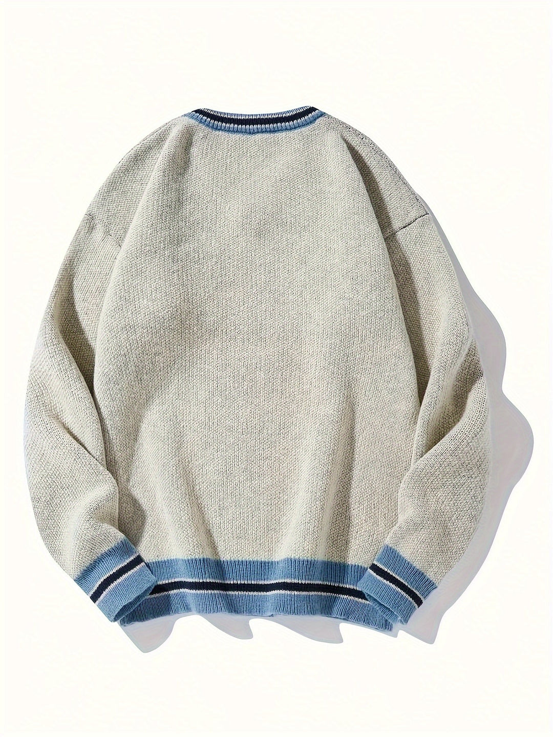 Levoire | Pull Rento V-Col Montant "Brave" Avec Impression