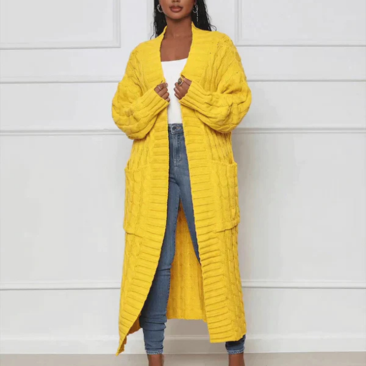 Levoire | Veste En Tricot Plus Longue Pour Femmes