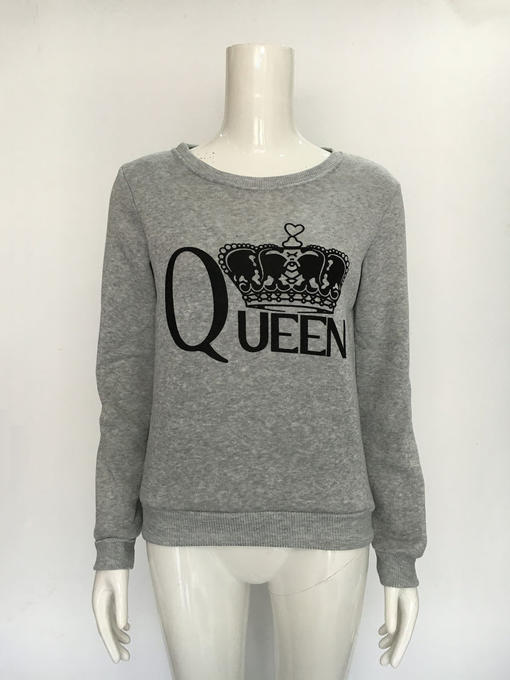 Sweat-shirt pour femmes avec impression royale Levoire