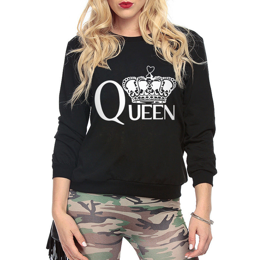 Sweat-shirt pour femmes avec impression royale Levoire