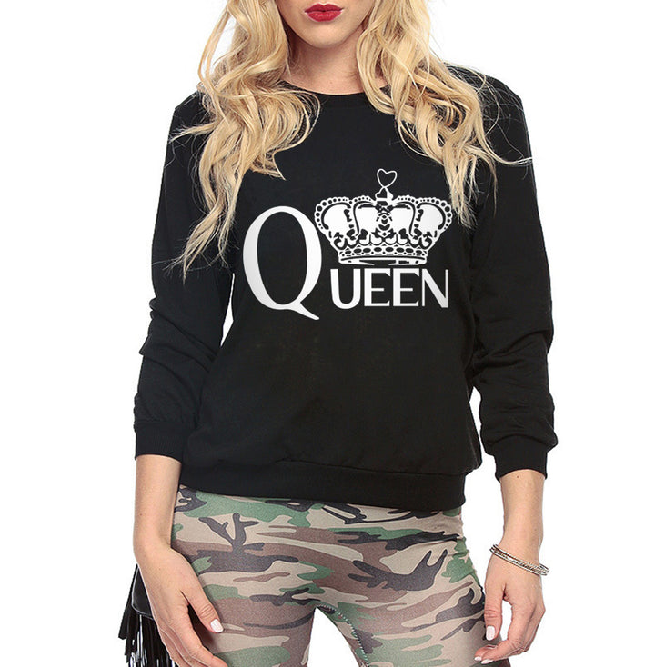 Sweat-shirt pour femmes avec impression royale Levoire