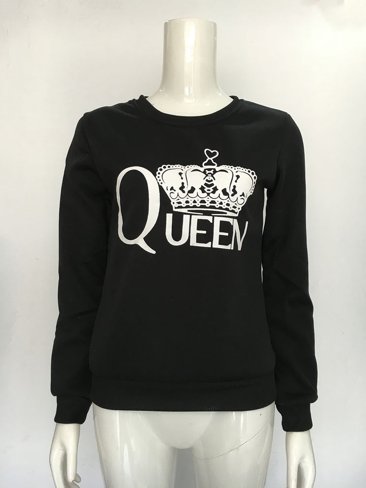 Sweat-shirt pour femmes avec impression royale Levoire