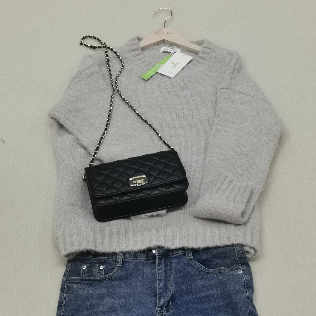 Levoire | Bergroer Pull En Maille Avec Poche