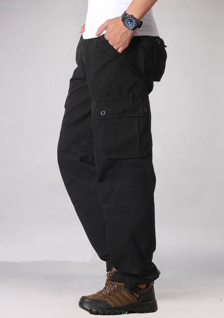 Levoire | Von Baggy Pantalons Durables Style Et Fonctionnalité Pratique Noir